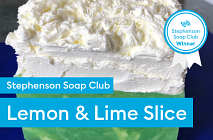 Рецепт Мыльного Клуба StephensonSoapClub :  Мыльный Ломтик «Лимон и Лайм»